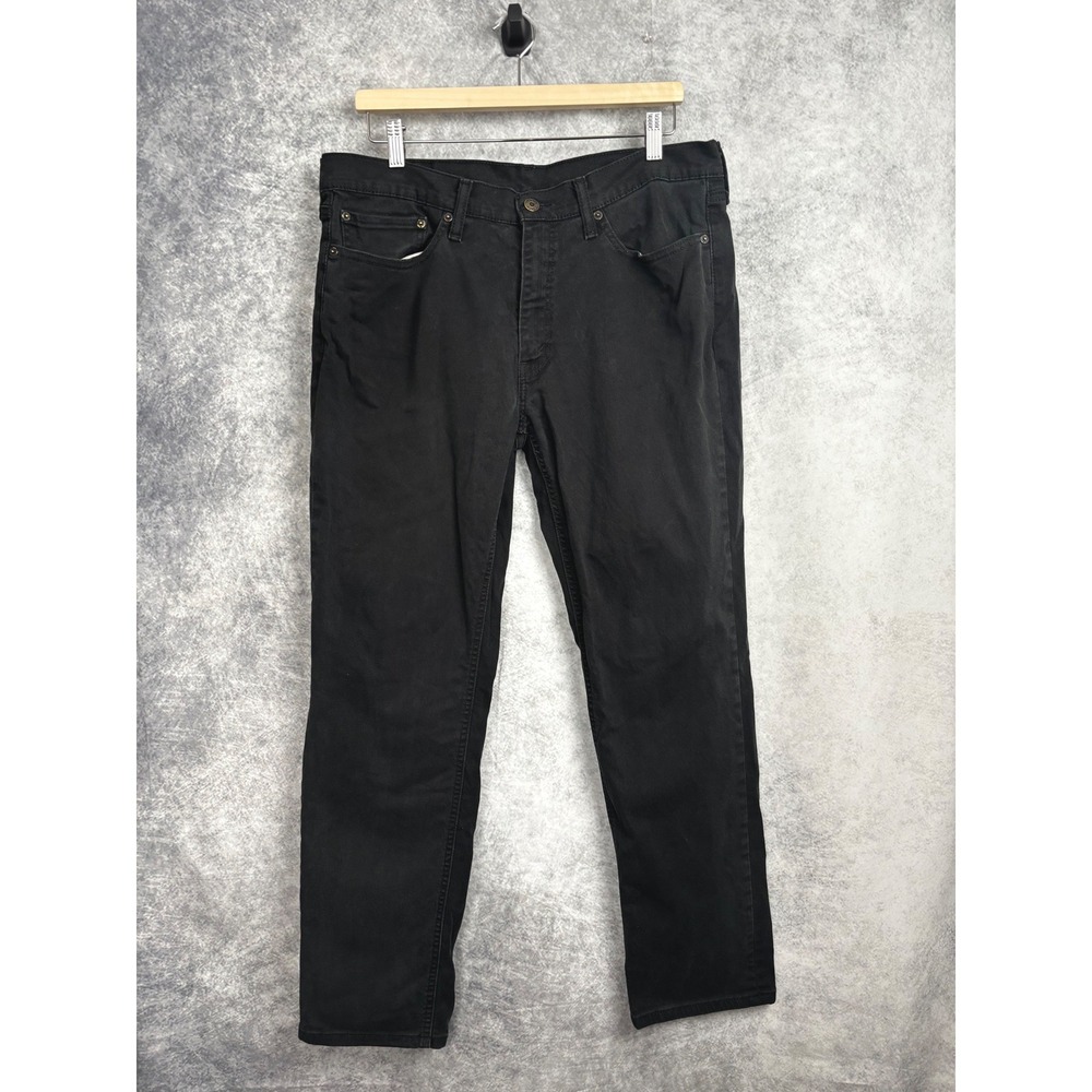 Levi's Men's 541 Athletic Taper Jeansโ in Black Stretch Denim Size 34x32